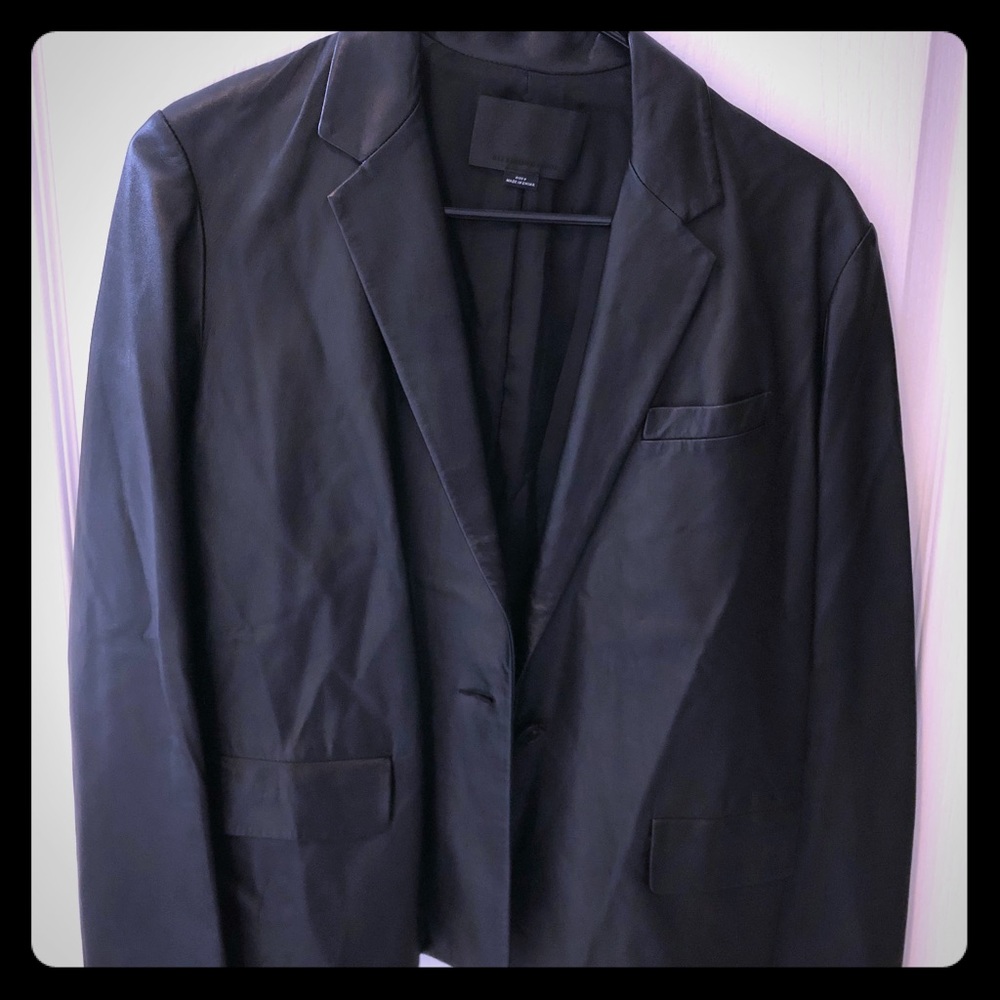 ALEXANDER WANG authentic leather blazer jacket